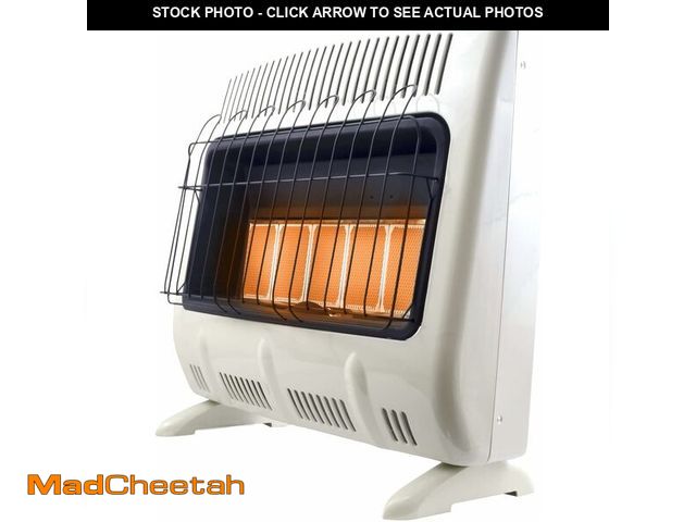 Lot 74-11598176 - Mr. Heater 30,000 BTU Vent Free Radiant Propane Heater For Cold Rooms, Additions, Sun Rooms &amp; Ca...