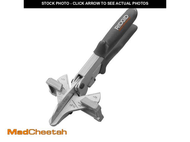 Lot 74-13668011 - RIDGID 4 in. Steel XLT Miter Trim Cutter - UNUSED