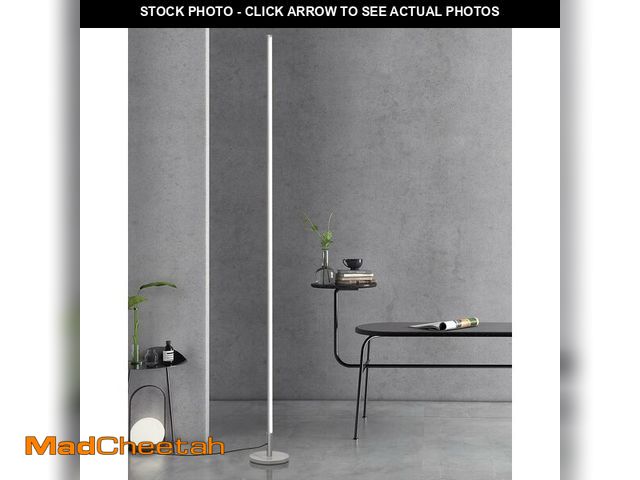 Lot 74-12571323 - TACAHE Minimalist Corner Floor Lamp - 2700K-6500K Dimmable LED Night Light - Modern Standing Mood La...