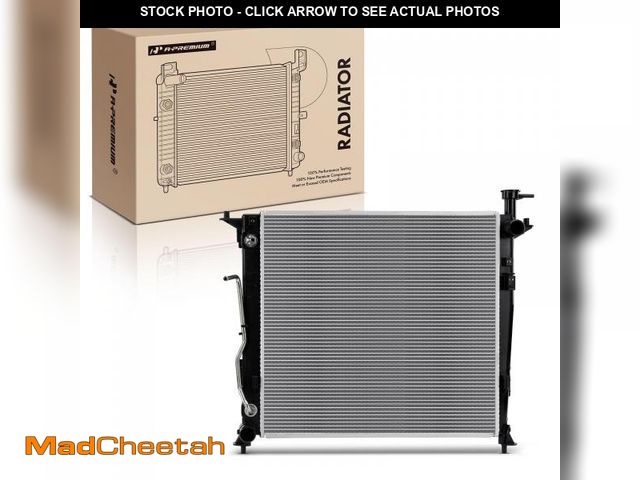 Lot 74-12418131 - A-Premium Engine Coolant Radiator Assembly with Transmission Oil Cooler Compatible with Hyundai Sant...