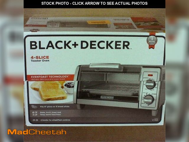 Lot 74-12834514 - BLACK+DECKER 4 Slice Toaster Oven Stainless Steel TO1700SG - New (tt) - UNUSED