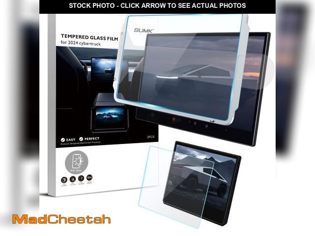 Lot 74-12485623 - SUMK Tempered Glass Screen Protector for Tesla Cybertruck Accessories 2024 2025 18.5 Inches Matte To...