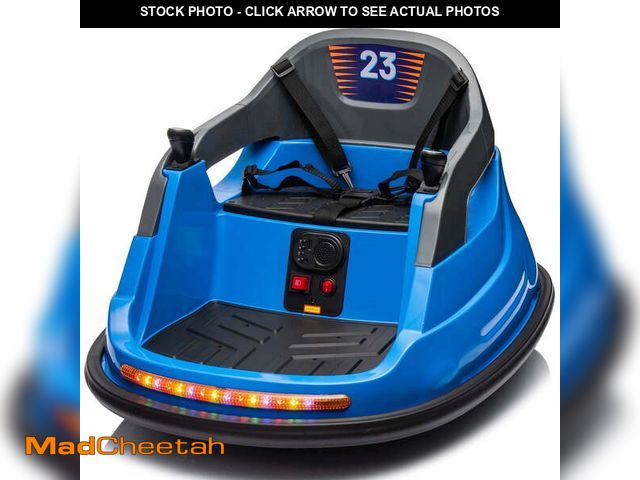 Lot 74-14434753 - Hikiddo Electric Bumper Car for Kids, 12V Bumper Car Ride on Toys for Toddlers Aged 3 4 5, with Remo...