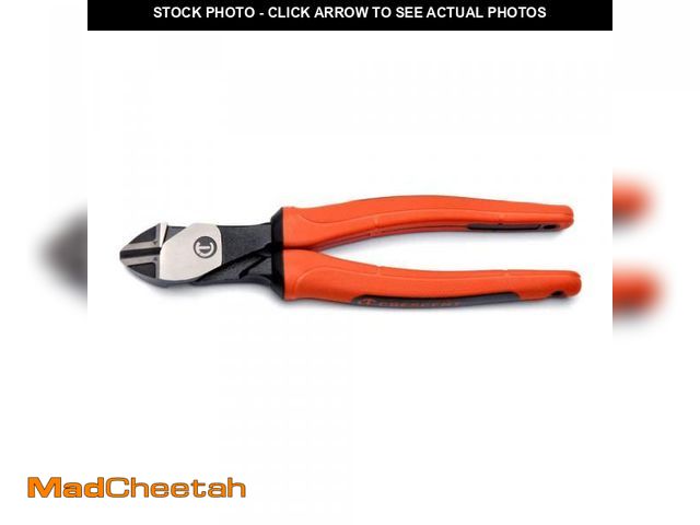 Lot 74-12516677 - Crescent 8 in. Z2 High Leverage Diagonal Cutting Pliers with Dual Material Grips - UNUSED