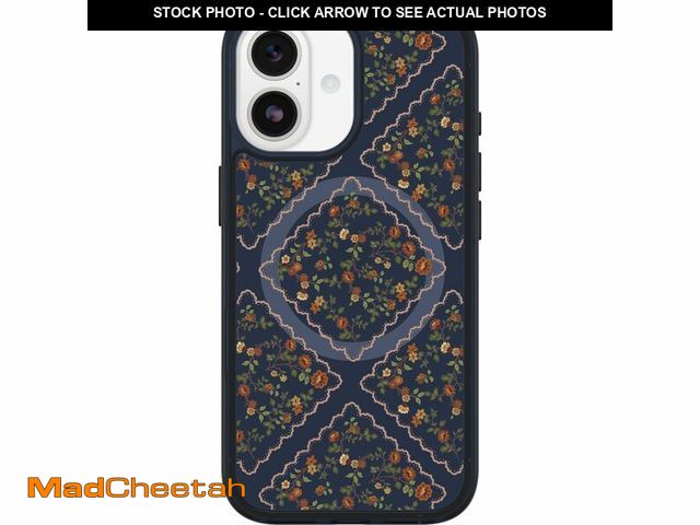 Lot 74-14151298 - OtterBox iPhone 17 Symmetry Series Clear Case - Floral Romance - Blue - Ultra-Thin, Sleek iPhone Cas...