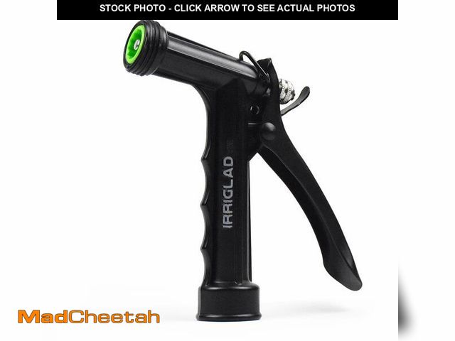 Lot 74-14268585 - IRRIGLAD Hose Nozzle 4 Pack, Full Size Pistol Grip Water Nozzle Sprayer with Threaded Front, High Pr...