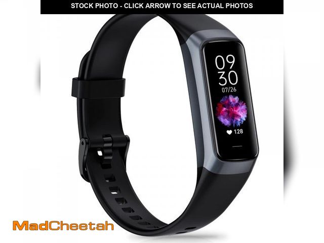 Lot 74-12177237 - Bakoor Fitness Tracker, Blood Pressure Watch with 24/7 Heart Rate, 1.10" Step Counter Pedometer Calo...