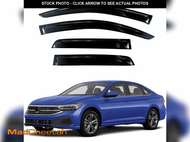 Lot 74-12544907 - KPY Window Visor Compatible with Volkswagen (VW) Jetta 2019-2023, 4PC Rain Guard Side Window Vent De...