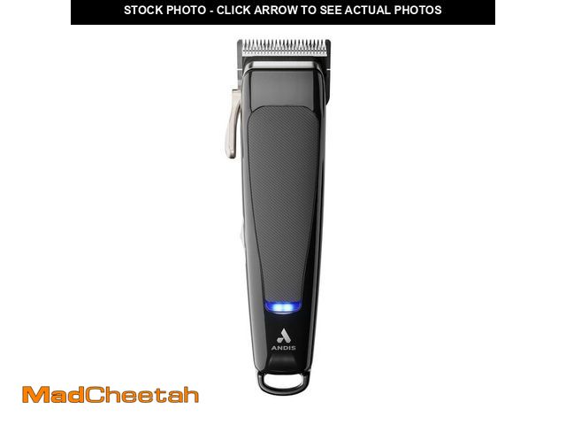 Lot 74-12709145 - Andis 86000 reVITE Cordless Lithium-Ion Adjustable Fade Hair Cutting Clipper with Stainless Steel Bl...