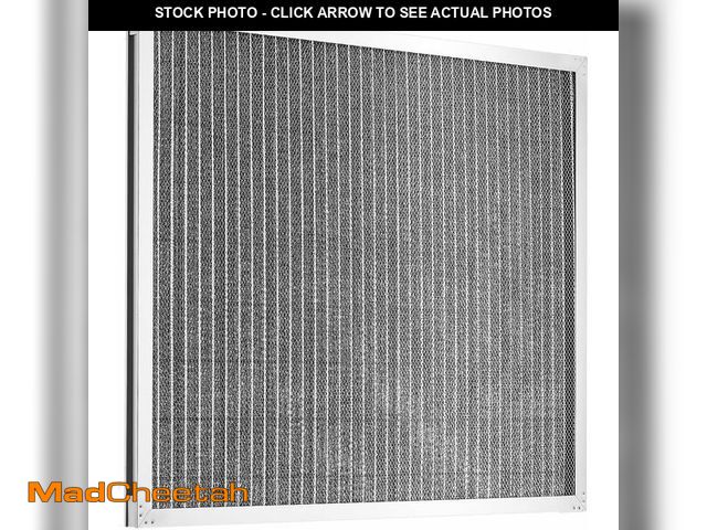 Lot 74-13419205 - (DENTED) VEVOR 20x25x1 inch Electrostatic Air Filter, AC/HVAC Furnace Filter Washable &amp; Reusable...