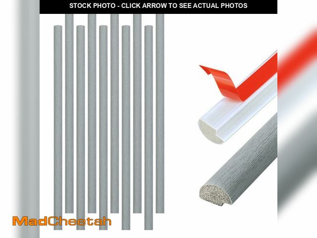 Lot 74-14053641 - Tilingview 10-Pcs Peel and Stick Tile Edge Trim, 12in Self-Adhesive Tile Edging Decorative Pencil Ti...