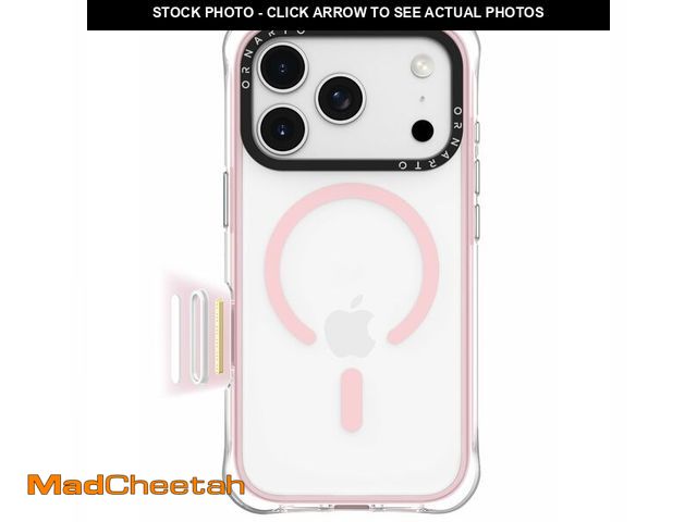Lot 74-13546847 - ORNARTO Air Case for iPhone 17 Pro Max Clear | Military-Grade Drop Protection | Camera Control Butto...