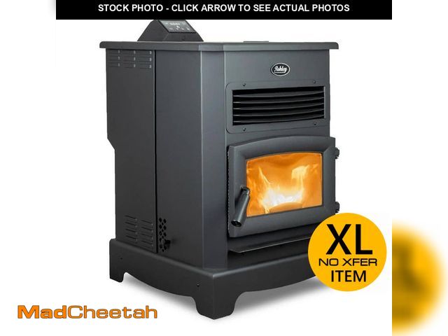 Lot 74-12684023 - Ashley Hearth Products Ashley 3000 sq. ft. Pedestal Pellet Stove 170 lbs. Hopper-Wifi - UNUSED