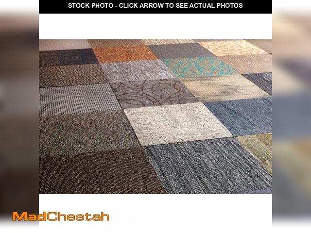 Lot 74-12408893 - TrafficMaster Assorted Pattern Commercial Peel and Stick 24 in. x 24 in. Carpet Tile (10 Tiles/Case)...