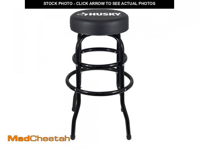 Lot 74-12401382 - 29 in. Shop Stool with 360Â° Swivel Seat - UNUSED