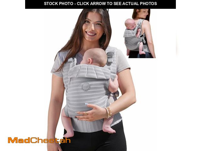 Lot 74-14267813 - GROWNSY Baby Carrier Newborn to Toddler (7-44lbs), Ergonomic &amp; Cozy Wraps Carrier with One-Click...
