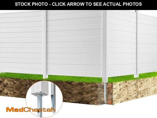 Lot 74-12262159 - VEVOR Outdoor Privacy Screens, 50" W x 50" H Air Conditioner Fence, Pool Equipment Enclosure, Horizo...
