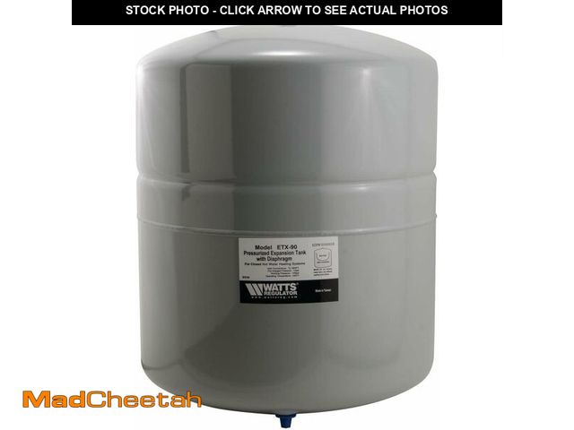 Lot 74-12828284 - Watts ETX-90 15-Gallon Non- Potable Expansion Tank for Closed-Loop Systems - UNUSED