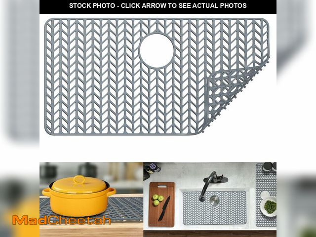 Lot 74-13574547 - Sink Protectors for Kitchen Sink 12" 13" 16" 18" 19" 24" 26" 28" 29" 30" Silicone Sink mat| Silicone...