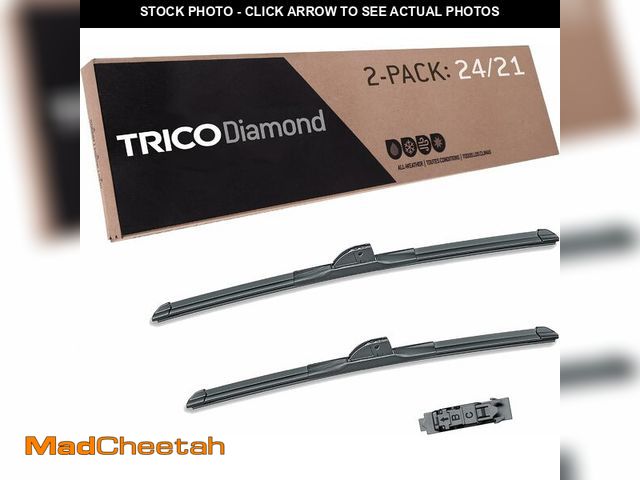 Lot 74-13040913 - TRICO Diamond 24" + 21" Premium Automotive Replacement Windshield Wiper Blades (Set of 2), Passenger...