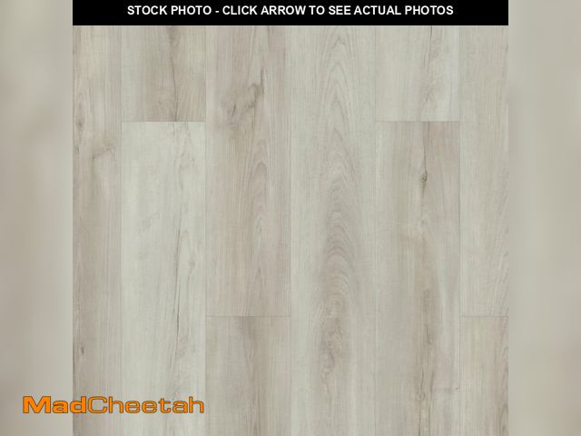 Lot 74-12779014 - Home Decorators Collection Coral Cove Hickory 12 MIL x 7 in. W x 48 in. L Waterproof Click Lock Luxu...