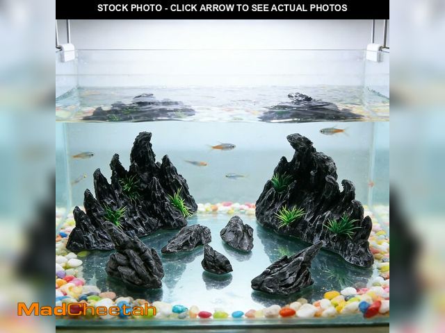 Lot 74-14210797 - LIDSCURA Large Ã¢â¬ÅSoul ValleyÃ¢â¬Â 7pcs Resin Aquarium Decorations Set - UNUSED
