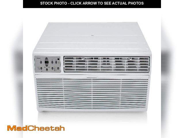 Lot 74-12546001 - Midea 14,000 BTU 230/208V Through-the-Wall Air Conditioner with Heat and Remote - USED