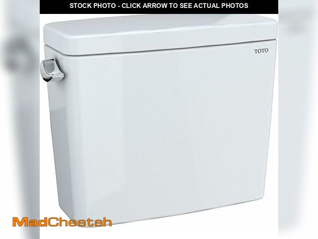 Lot 74-13089604 - TOTO Drake 1.6 GPF Toilet Tank with WASHLET+ Auto Flush Compatibility, Cotton White - ST776SA#01 - U...