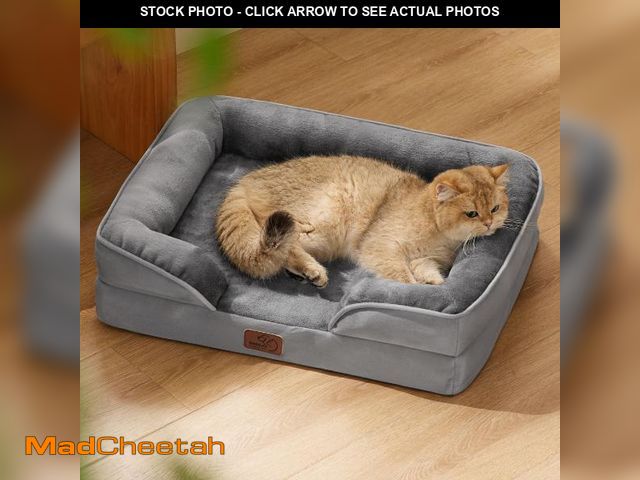 Lot 74-12047902 - Bedsure Orthopedic Dog Beds for Extra Small Dogs- Washable Dog Cat Bed Waterproof, Comfort Pet Couch...