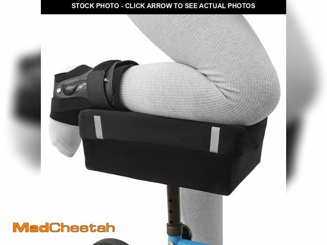 Lot 74-13544128 - HuCPAPxi Knee Scooter Pad Cover with 2'' Removable Highly Resilient Comfort Memory Foam Cushion - Kn...