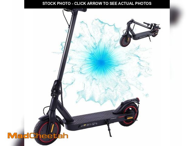 Lot 74-14204738 - WAWSCOTE Electric Scooters - Electric Scooter for Adults, 500W Peak Motor, 18 Max MPH, 21 Miles Rang...