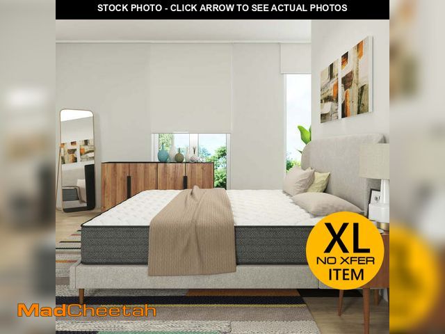 Lot 74-14453931 - Nap full  10 Inch Gel-Infused Hybrid Queen Mattress - UNUSED