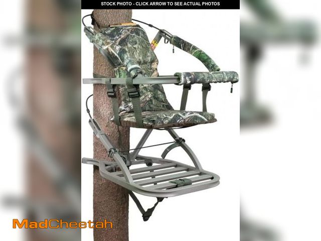 Lot 74-12399350 - Summit Treestands Mini Viper SD Climbing Treestand, Mossy Oak - USED