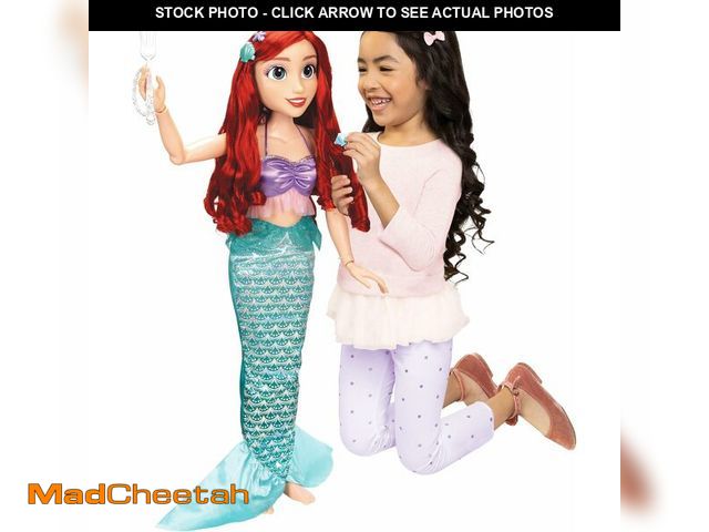 Lot 74-13697937 - Disney Princess Ariel Doll Playdate 32" Tall &amp; Poseable, My Size Articulated Doll in Mermaid Out...