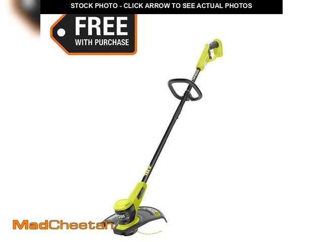 Lot 74-12804657 - RYOBI ONE+ 18V 13 in. Cordless Battery String Trimmer (Tool Only) - UNUSED