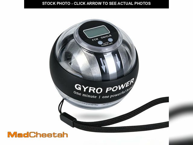 Lot 74-14150207 - MECARE Torque Ball Auto-Start Gyro Ball with LED Counter - Wrist &amp; Forearm Strengthener - Gyrosc...