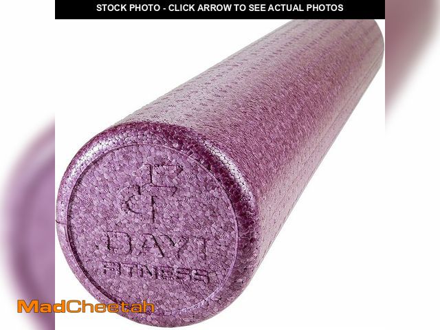 Lot 74-13041951 - Day 1 Fitness High Density Muscle Foam Rollers - Sports Massage Rollers for Stretching, Physical The...