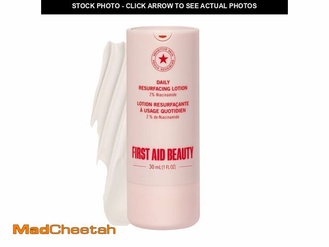 Lot 74-14267080 - First Aid Beauty Lactic Acid Lotion for Acne-Prone Skin, 2% Niacinamide Resurfacing Moisturizer, Vis...