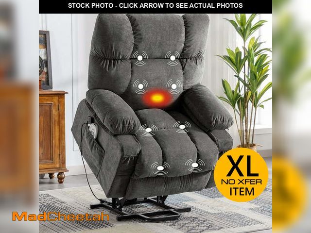 Lot 74-13780953 - JONPONY Power Lift Recliner Chair Recliners for Elderly with Heat and Massage Recliner Chair for Liv...