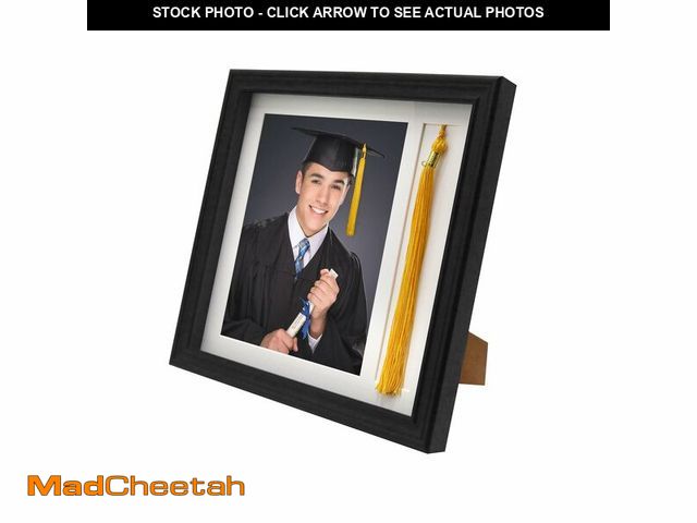 Lot 74-14059492 - FramePro 8x10 Graduation Picture Frame with Tassel Holder - Wooden Frame with Real Glass, Wall &amp;...