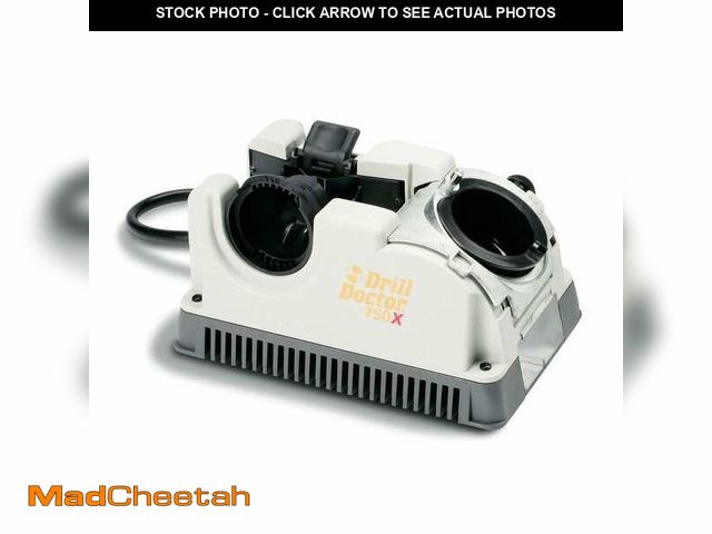 Lot 74-12691007 - Drill Doctor DD750X Electric Drill Bit Sharpener, 3/32-3/4 in. High-Speed, Portable-Steel, Masonry, ...