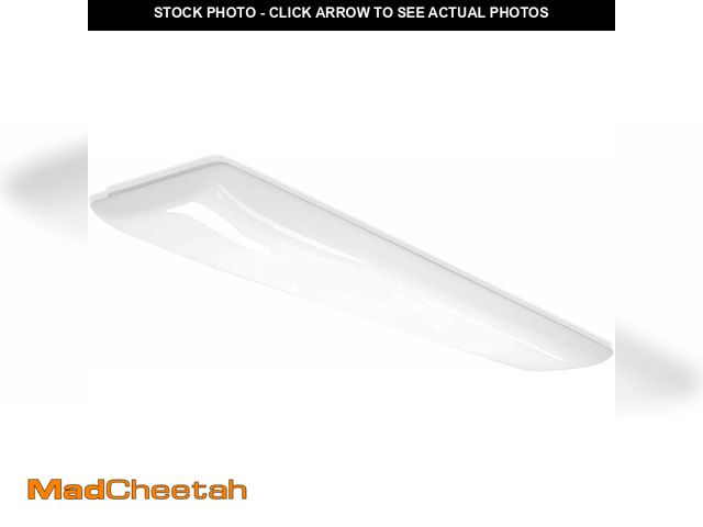 Lot 74-14598982 - ANTLUX 4FT LED Flush Mount Puff Lights 60W, 6600 Lumens, 4000K Neutral White, 48 Inch Integrated Low...
