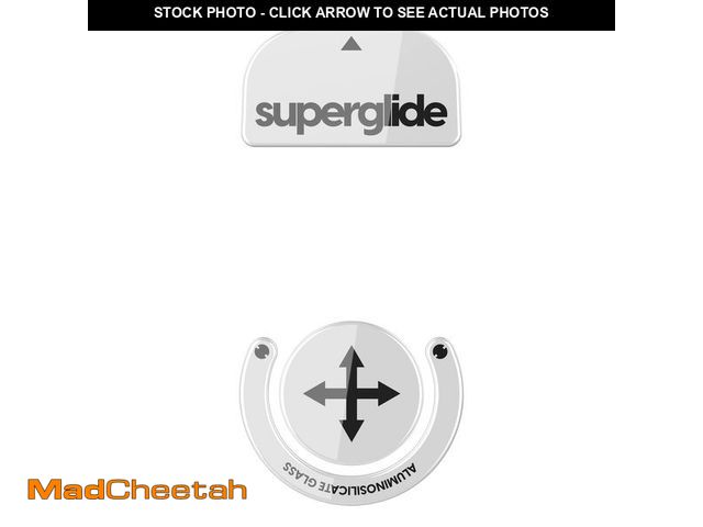 Lot 74-13720154 - Superglide Glass Mouse Skates - Super Smooth Glide, Polished Round Edge, Super Fast Gaming Mouse Fee...