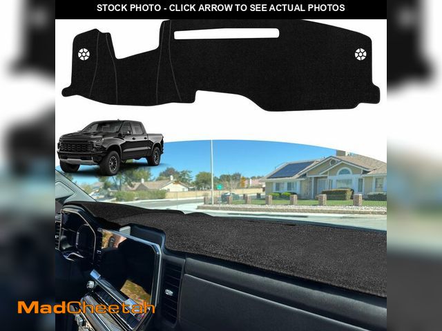 Lot 74-12452413 - Dash Cover Mat for 2022-2024 2025 Chevy Chevrolet Silverado/GMC Sierra 1500 Accessories, Dashboard C...