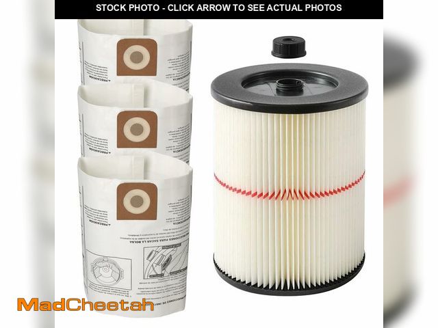 Lot 74-12972502 - GIB cleaningtool 17816 Filter for Craftsman Shop Vac Filter 5/6/8/12/16/32 Gallon Wet/Dry Vac Filter...