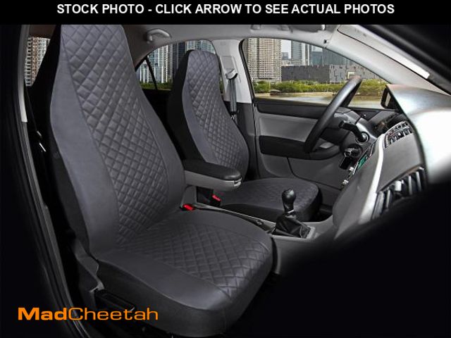 Lot 74-12527961 - Auto Drive 2Piece High Back Car Seat Covers PU Leather Quilted Black - Universal Fit, SC0985 - UNUSE...