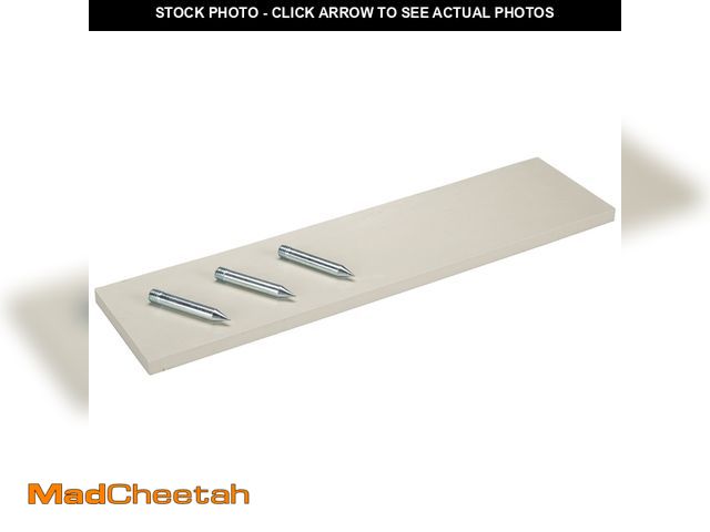 Lot 74-13800612 - (MISSING SPIKES) Champro 3-Spike Pitcher's Rubber, White, Official Size - 6"x24" (B040) - USED