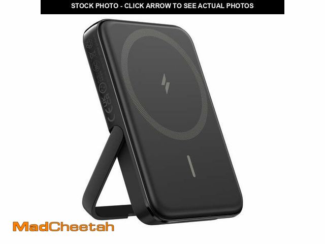 Lot 74-12860894 - Anker MagGo Battery (5,000mAh, 7.5W, Stand) - USED