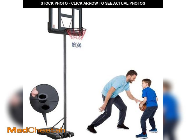 Lot 74-12156404 - Portable Basketball Hoop Outdoor on Clearance  SEGMART Height Adjustable Swimming Pool Basketball Ho...