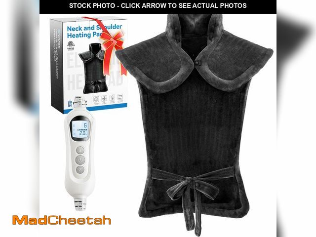 Lot 74-14066545 - WUGE Mothers Day Gifts for Mom, Heating Pad for Neck Shoulder and Back, Birthday Gift for Women Men,...